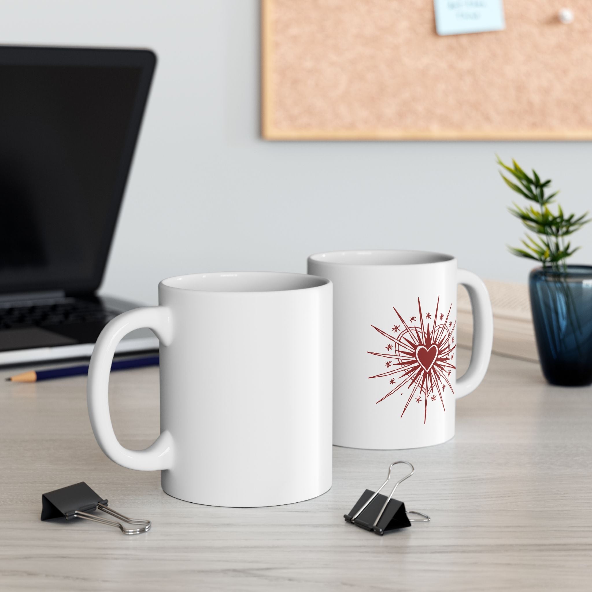 Fire Heart Mug