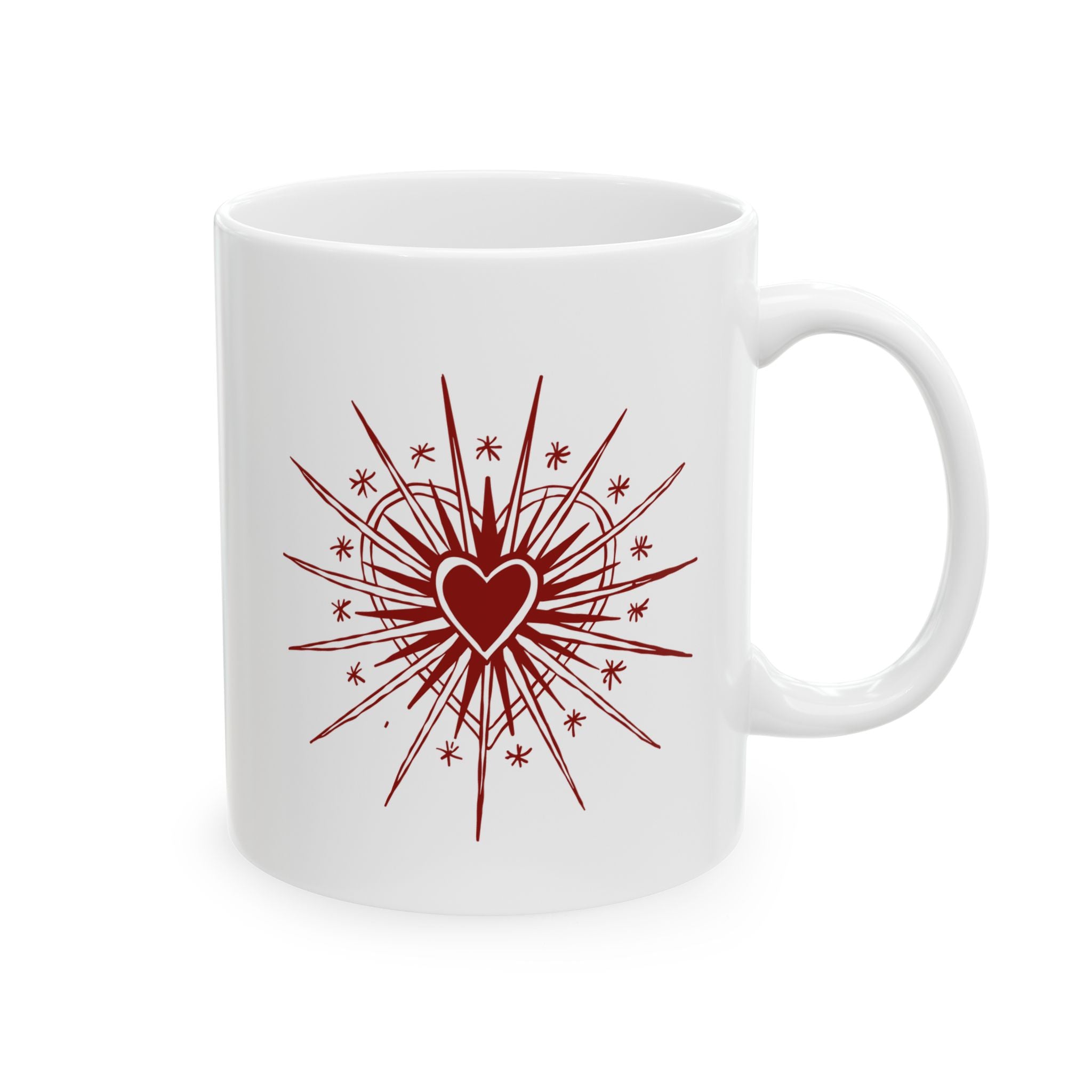Fire Heart Mug